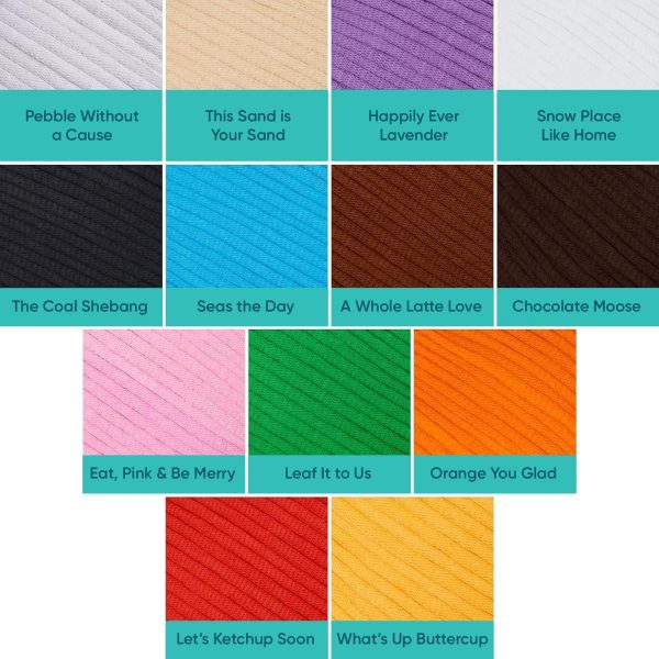 Woobles Easy Peasy Yarn for Beginners with Easy-to-See Stitches - Crochet & Knitting Yarn - Worsted Medium #4 - Cotton-Nylon Blend - Image 6